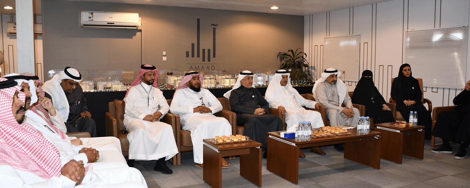 Featured image for “AMAAD Business Park hosts the General Director of the Branch of the Ministry of Human Resources and Social Development in the Eastern Province – Abdulrahman bin Fahd Al-Muqbel”